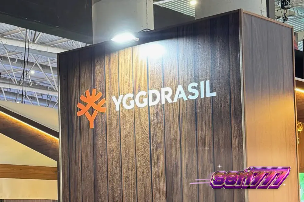 Tampilan layar permainan slot Yggdrasil yang penuh warna dan dinamis